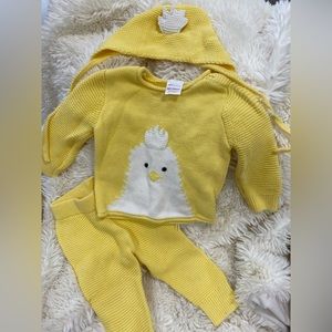 Hanna Andersson sweater chick outfit